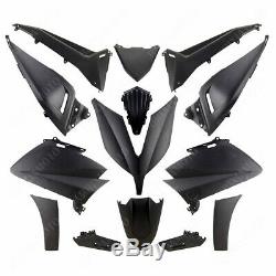 Set 14 Fairing Black Satin T4tune 362371 Yamaha Xp 530 T-max 2015-2016