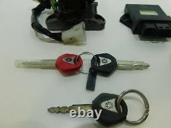 Set Keys Contact Ecu Lock-way Yamaha T-max 530 2012
