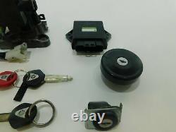 Set Keys Contact Ecu Lock-way Yamaha T-max 530 2012
