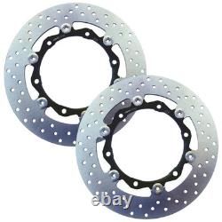 Set of 2 Floating Front Brake Discs RMS for Yamaha T-Max 500 2008–2011