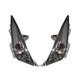 Set Of Front Smoked Black Chrome Turn Signals Yamaha Tmax T Max 500 2008 2011