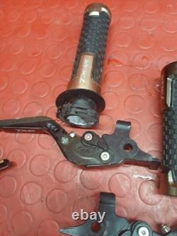 Set of lightweight racing handlebar grips for Yamaha T-Max TMAX 530 SX 2017–2019, see photos