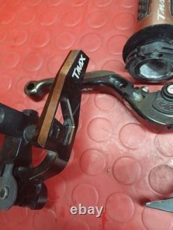 Set of lightweight racing handlebar grips for Yamaha T-Max TMAX 530 SX 2017–2019, see photos