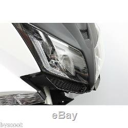 Snorkel Bcd Yamaha T-max 530 Tmax Grid Glossy Black Front Face Nine