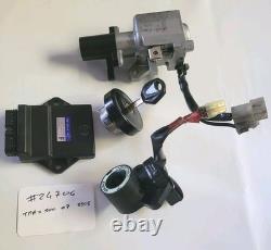 Starter Kit Ignition Key CDI Ring Cap Yamaha T-MAX 500 2007 sj05 (#24706)