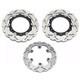 Tmax Xp500 Front And Rear Brake Discs For Yamaha Xp 500 T-max Abs 2008-2011