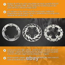 TMAX XP500 Front and Rear Brake Discs for YAMAHA XP 500 T-MAX ABS 2008-2011