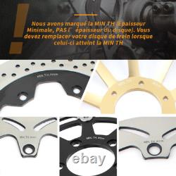 TMax 500 Front and Rear Brake Discs for Yamaha XP 500 T-Max Scooter 2004-2007