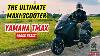 The Ultimate High Speed Maxi Scooter Yamaha Tmax Review And Test Ride