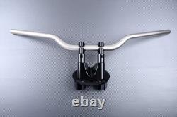 Titanium-Black Risers with Handlebars for YAMAHA TMAX 530 T-MAX SJ09 2015-2016
