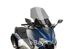 V-tech Bubble Puig Touring Line Yamaha T-max 530 DX / Sx 17-18 Smoke Dark