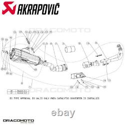 YAMAHA T-MAX 530 2017-2019 Full Exhaust System AKRAPOVIC S-Y5R3-HZEMT/1