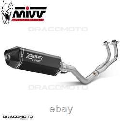 YAMAHA T-MAX 530 2019 Full Speed Edge MIVV Black Exhaust System