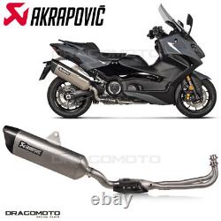 YAMAHA T-MAX 560 2020-2022 Complete AKRAPOVIC S-Y5R8-HILT Exhaust System