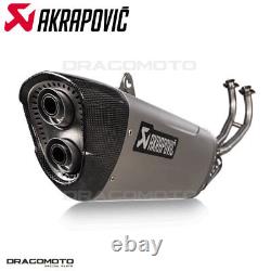 YAMAHA T-MAX 560 2020-2022 Complete AKRAPOVIC S-Y5R8-HILT Exhaust System