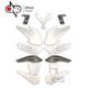Yamaha Tmax T-max 500 Fairing Plastic Kit 2008 2009 2010 2011 White