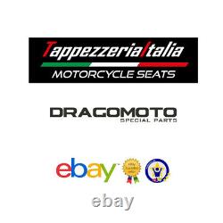 Yamaha T-Max (08-16) Mpss Seat Cover YT5862M-6RD-1 Tappezzeria Italia WITH LOGO