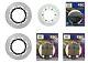 Yamaha T Max 500 2008-2011 Complete Brake Set 3 Floating Front Discs Pads