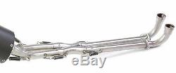 Yamaha T Max 500 Full Exhaust System Gpr Furore Nero Compatible With