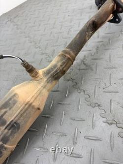 Yamaha T-Max Tmax 560 2022 Exhaust Muffler & Lambda Sensor -1 Bent Pipe