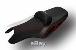 Yamaha T-max 530 2012-2014 Design Volcano Seat Cover Black Red Anti Extra Grip