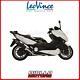 14013 Échappement Complet Leovince Yamaha T-max 500 2010 Nero Stainless Steel