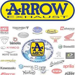 Arrow Ligne Complete Approuve Race-tech Carby Noir Yamaha T-max 530 2014 14