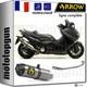 Arrow Ligne Complete Approuve Rc Race-tech C Yamaha Tmax T-max 530 2016 16