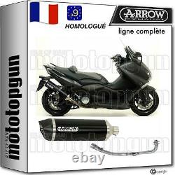 Arrow Ligne Complete Hom Nocat Race-tech Noir C Yamaha Tmax T-max 530 2014 14