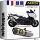 Arrow Pot Echappement Approuve Race-tech C Yamaha Tmax T-max 530 2019 19