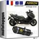 Arrow Pot Echappement Approuve Race-tech Noir C Yamaha Tmax T-max 530 2014 14