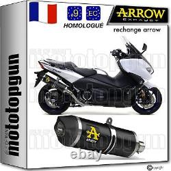 Arrow Pot Echappement Approuve Race-tech Noir C Yamaha Tmax T-max 530 2019 19