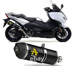 Arrow pot echappement approuve race-tech noir c yamaha tmax t-max 530 2017 17