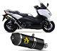 Arrow Pot Echappement Approuve Race-tech Noir C Yamaha Tmax T-max 530 2019 19