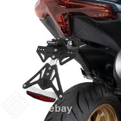 BARRACUDA Porte Plaque Aluminium Réglable YAMAHA T-MAX TMAX 560 2022-2024