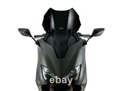 Bulle Sport Evo Noir Brillant Wrs Pour Yamaha T-max 560 2020-2021
