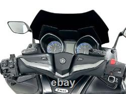 Bulle Sport Evo Noir Brillant Wrs Pour Yamaha T-max 560 2020-2021