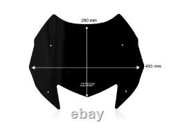 Bulle Sport Evo Noir Brillant Wrs Pour Yamaha T-max 560 2020-2021