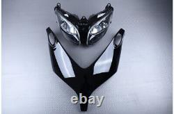 Carénage Avant / Tête de Fourche Noir + Optique YAMAHA TMAX 500 T-MAX 2001-2007
