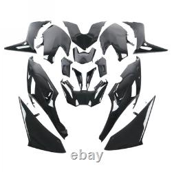 Carrosserie-carenage Maxiscooter Adaptable Yamaha 560 Tmax 2020+ Noir Brillant