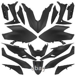 Carrosserie-carenage Maxiscooter Adaptable Yamaha 560 Tmax 2020+ Noir Mat Kit