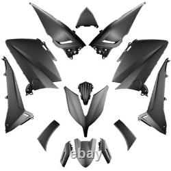 Carrosserie-carenage maxiscooter adaptable yamaha 530 tmax 2015+2016 noir mat k
