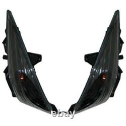 Clignotants Avant Noir Et Trasparents For Yamaha Tmax T-Max 500 2008 2011