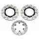 Disques De Frein Avant Arriere Pour Yamaha Xp 500 T-max Abs Tmax 2008-2011 Xp500