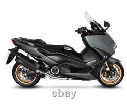Echappement Complet Kat Leovince Lv-12 Acier Noir Yamaha Tmax 560 2020 2024