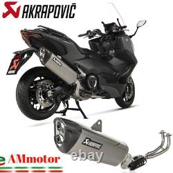 Echappement Complete Akrapovic Yamaha T-Max 560 2025 Moto Racing Line Titane