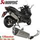 Echappement Complete Akrapovic Yamaha T-max 560 2025 Moto Racing Line Titane