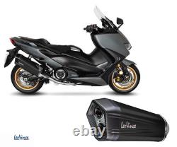 Echappement Complete Leovince LV12 Inox BLACK YAMAHA TMAX 560/TECH MAX 2020 2024