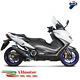 Echappement Complete Termignoni Yamaha T Max 560 2020 Moto Titane Inox Noir