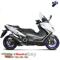 Echappement Complete Termignoni Yamaha T MAX 560 2020 Moto Titane Inox Noir
